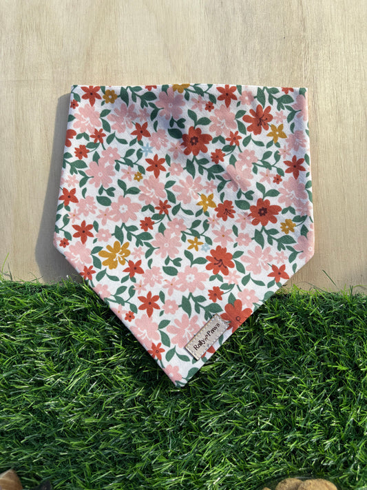 Fall Florals Dog Bandana