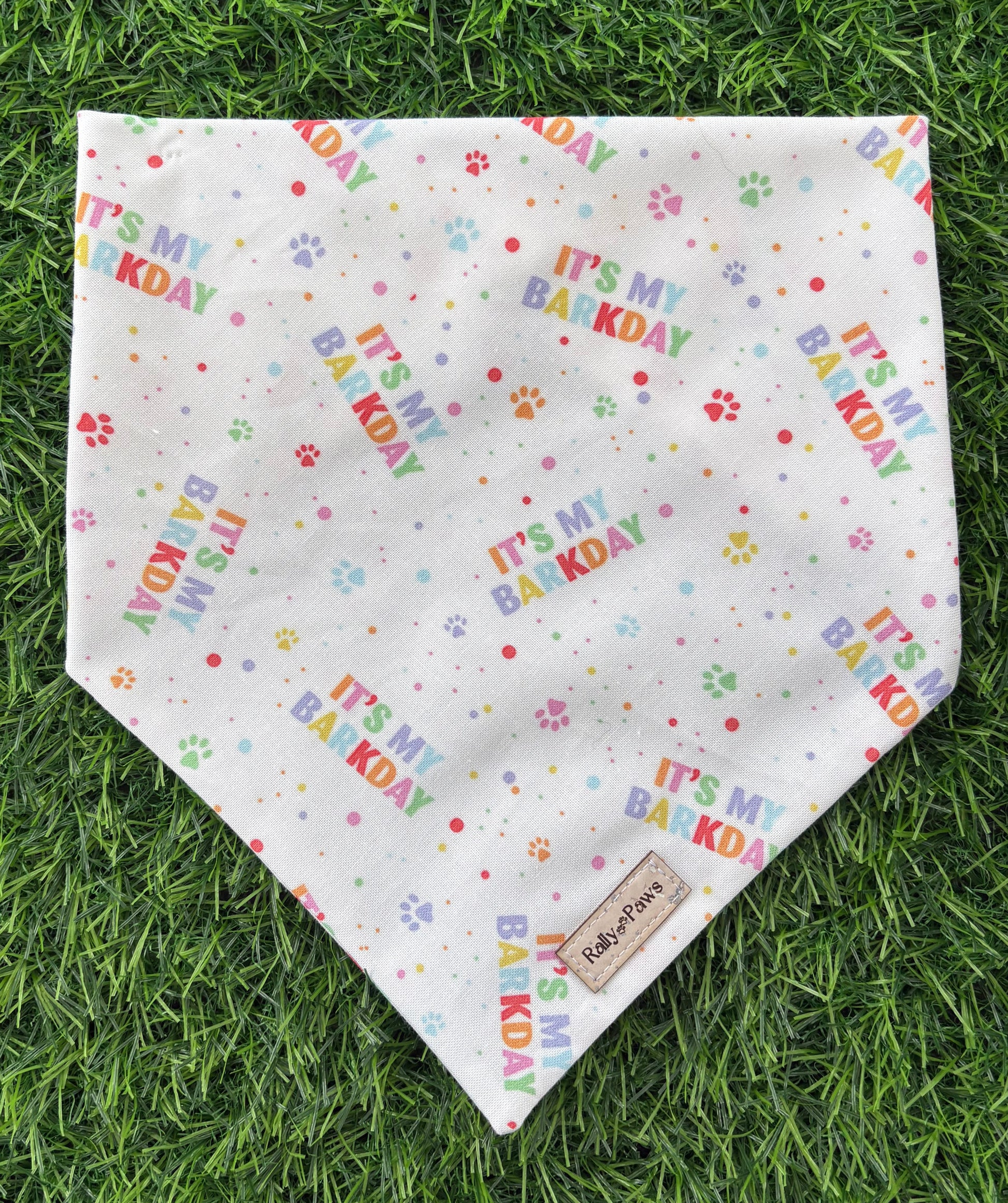 Barkday Party Dog Bandana