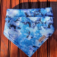 Blue ocean dog bandana 