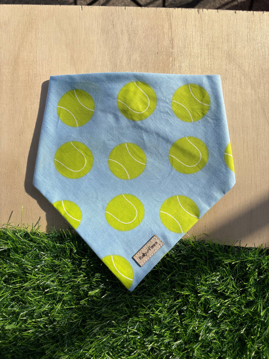 Tennis Ball Dog Bandana