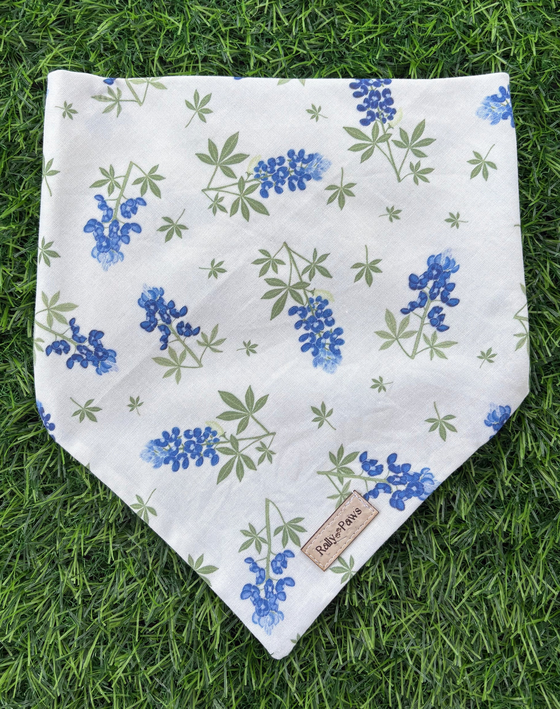 Texas Bluebonnets Dog Bandana
