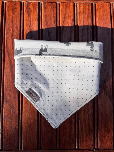 "The Northerner" (reversible) Dog Bandana